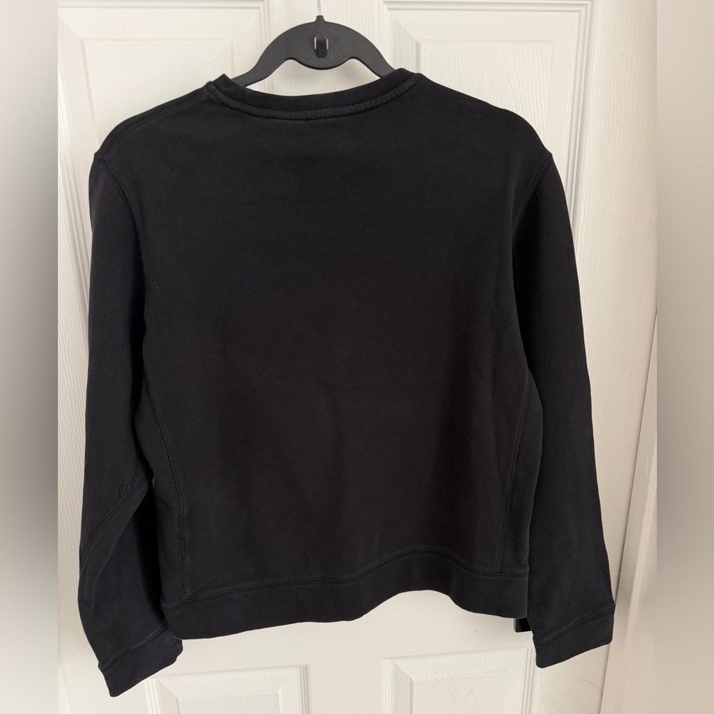 Armani Exchange AX Logo Crewneck Sweatshirt Black NWOT Men’s - Picture 2 of 6